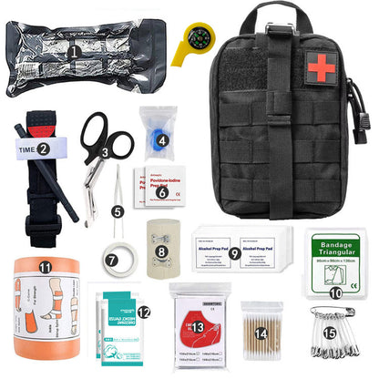 Backpacking first aid supplies