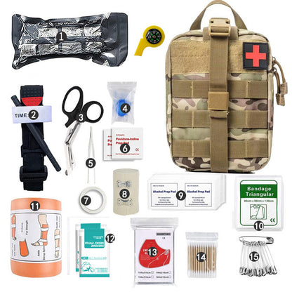 Backpacking first aid supplies