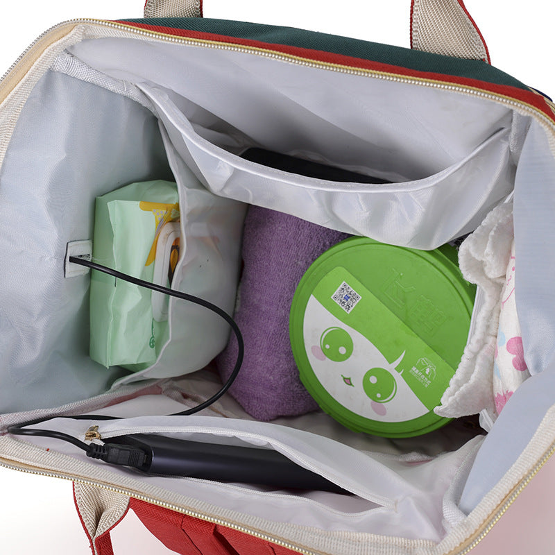 Backshoulder Lightweight Baby Bag Upgraded Large Capacity Dry and Wet