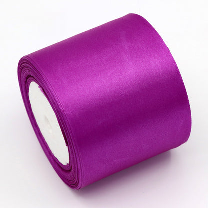 8CM Wide Silk Ribbon – Colored Ribbons for Wedding Supplies