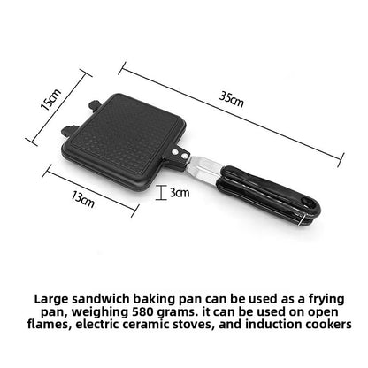 Baking pan clamp