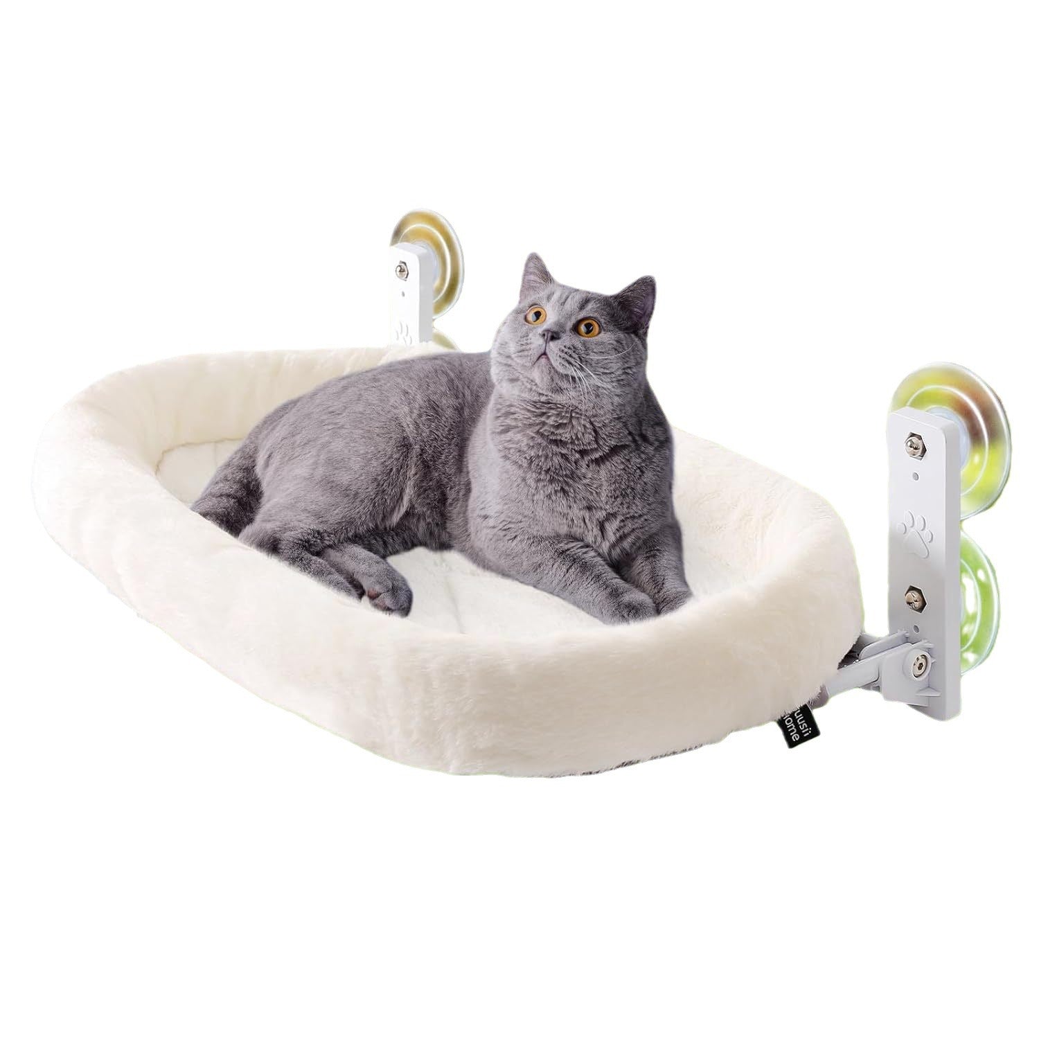 Balcony glass cat habitat cat bed