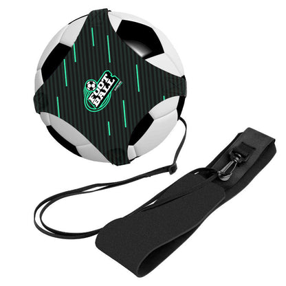 Ball juggling training machine for soccer balls