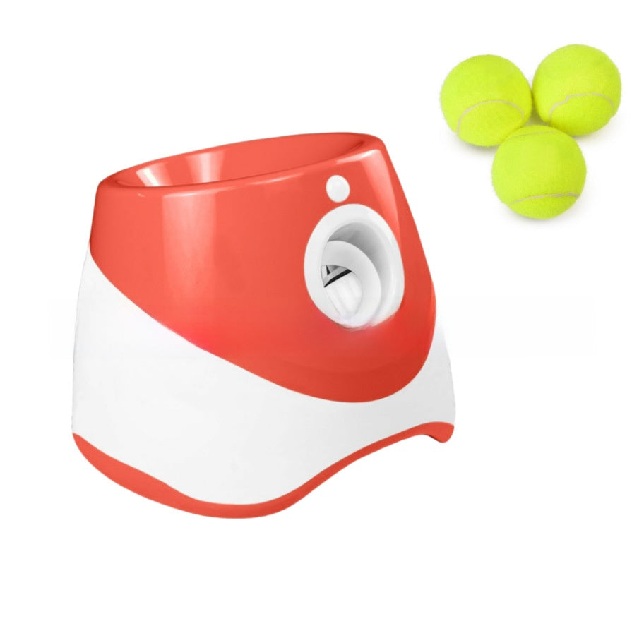 Ball throwing machine