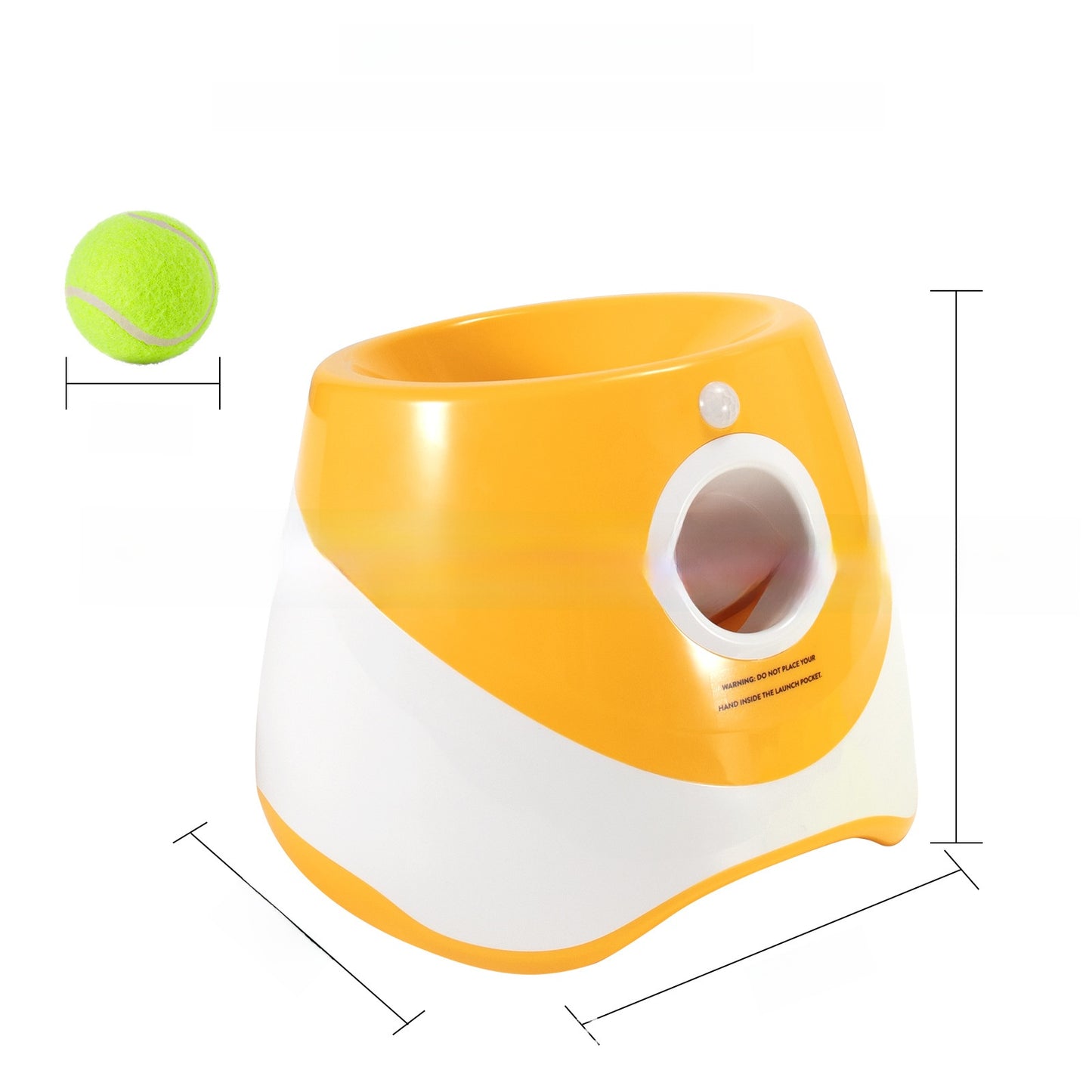 Ball throwing machine
