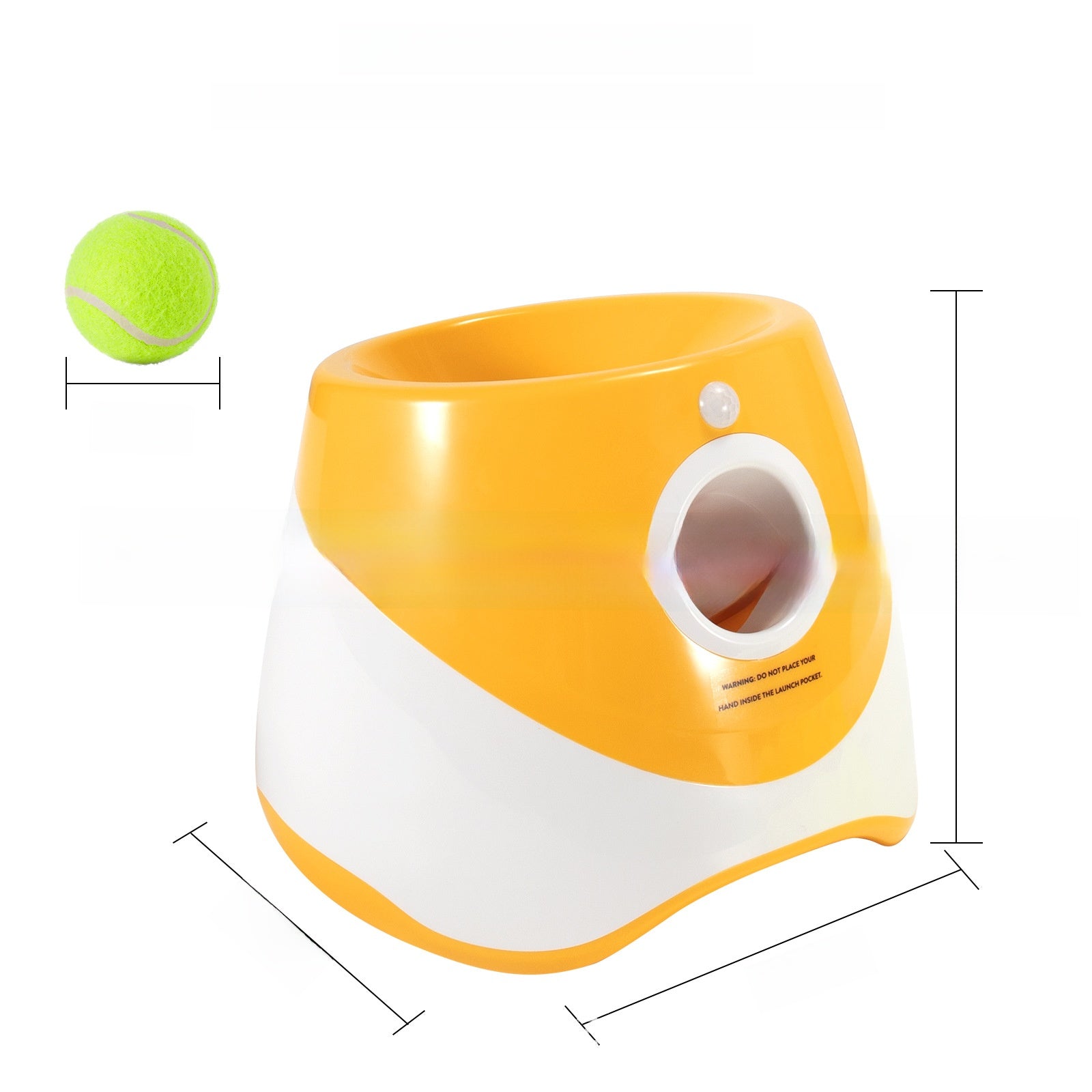 Ball throwing machine