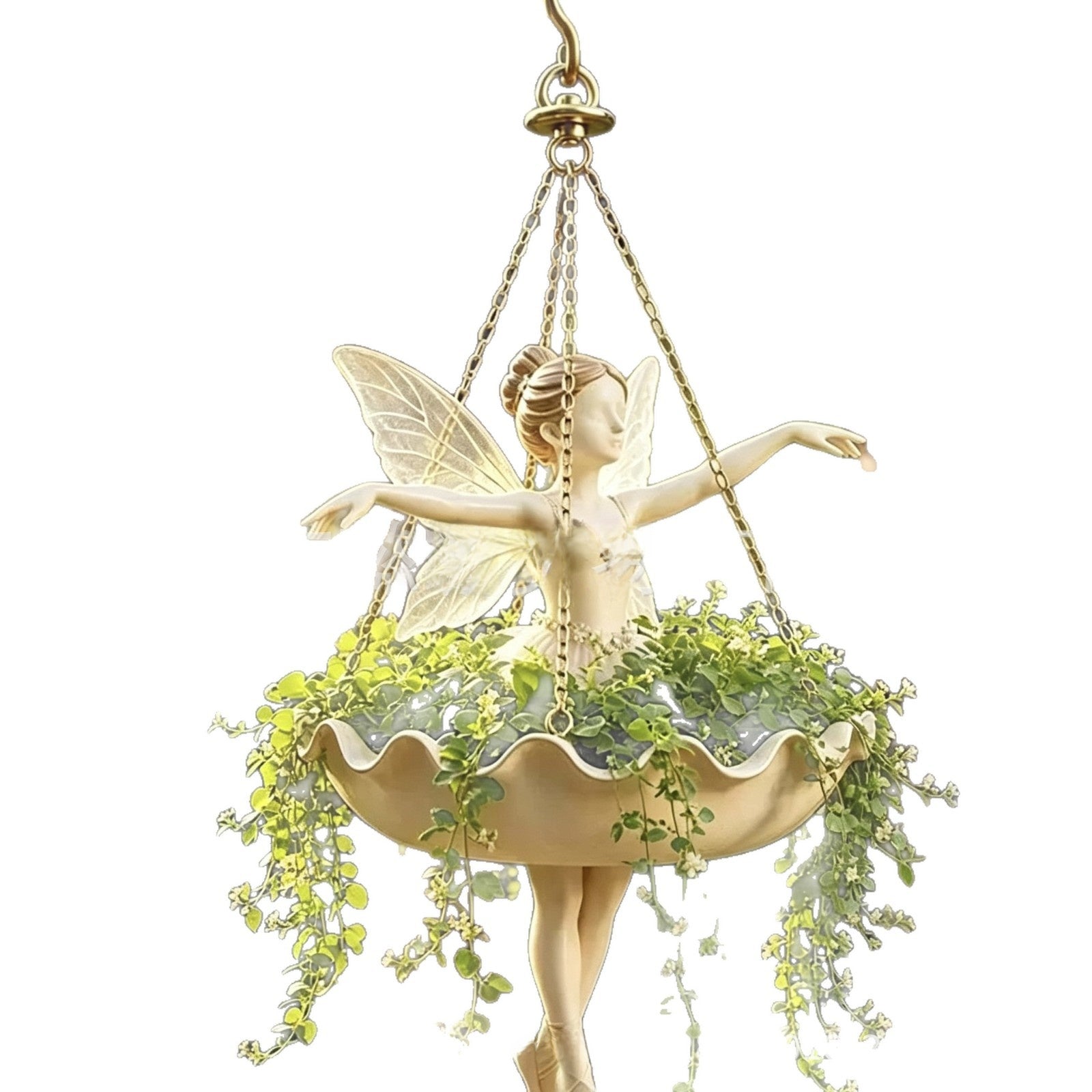 Ballet Dancer Hanging Planter