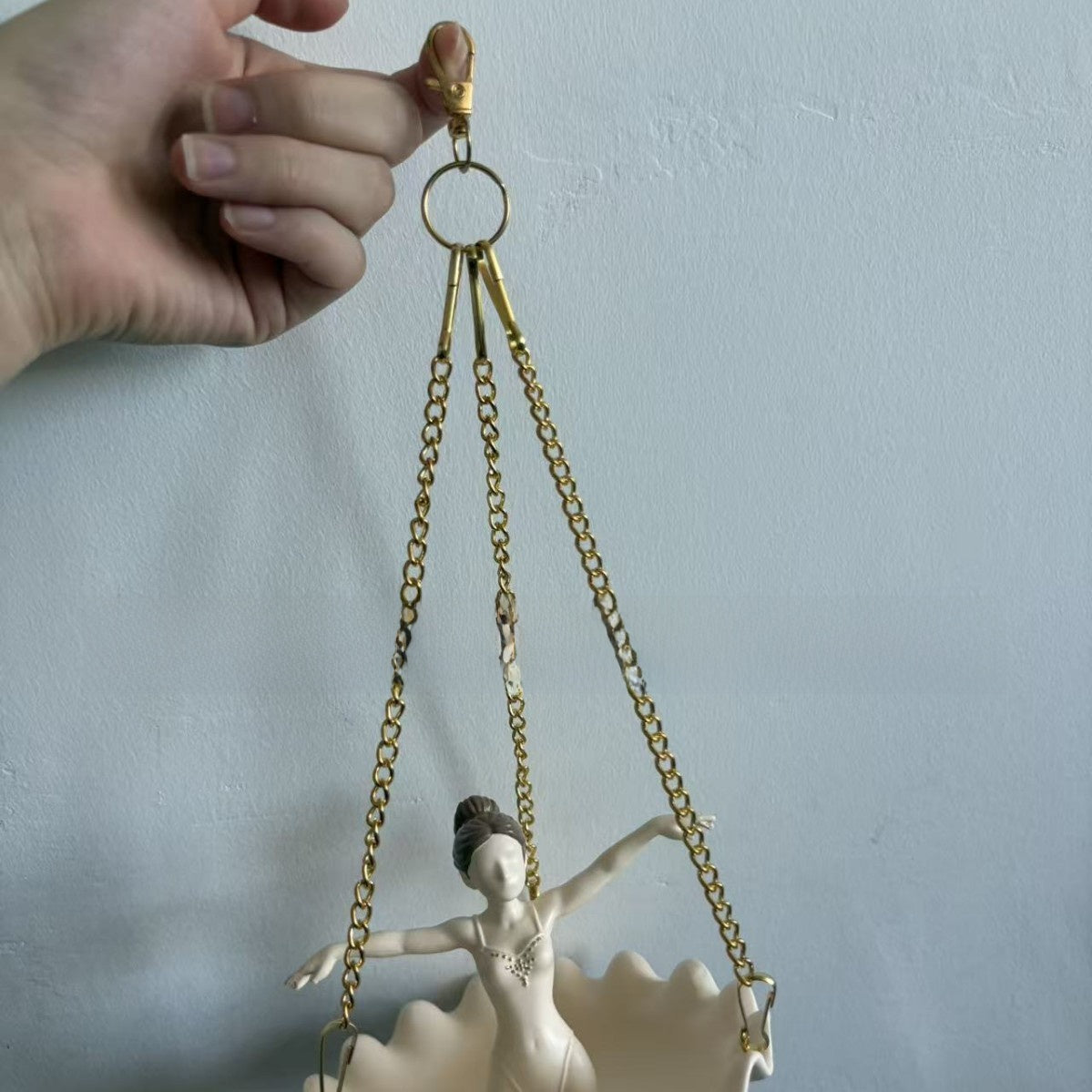 Ballet Dancer Hanging Planter