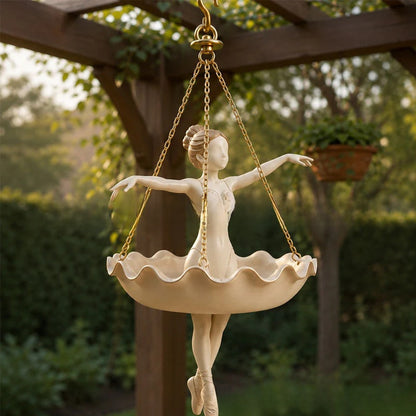 Ballet Dancer Hanging Planter