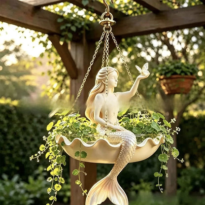 Ballet Dancer Hanging Planter