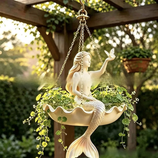 Ballet Dancer Hanging Planter