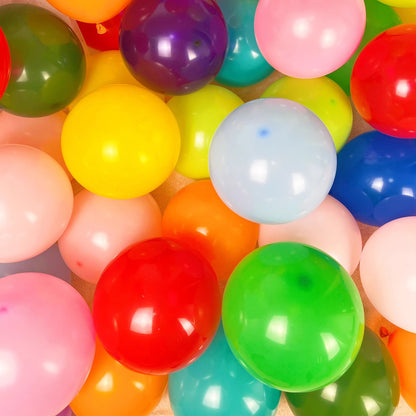 Balloon Color Birthday Party Scene Decoration