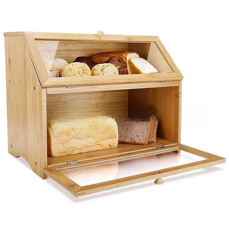 Bamboo Bread Box