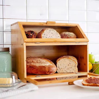 Bamboo Bread Box