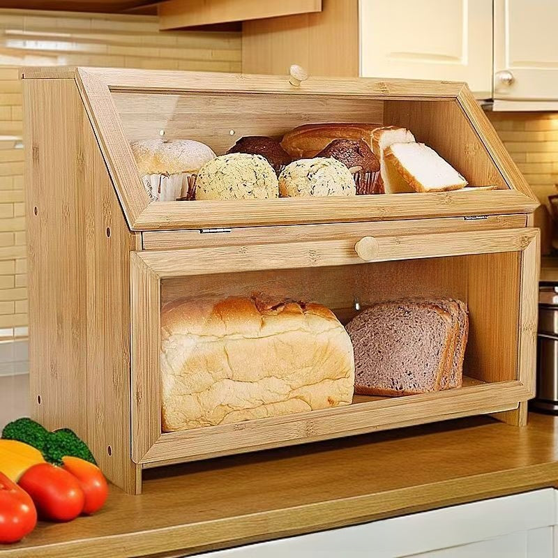 Bamboo Bread Box