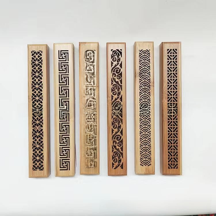 Bamboo Carved Incense Box
