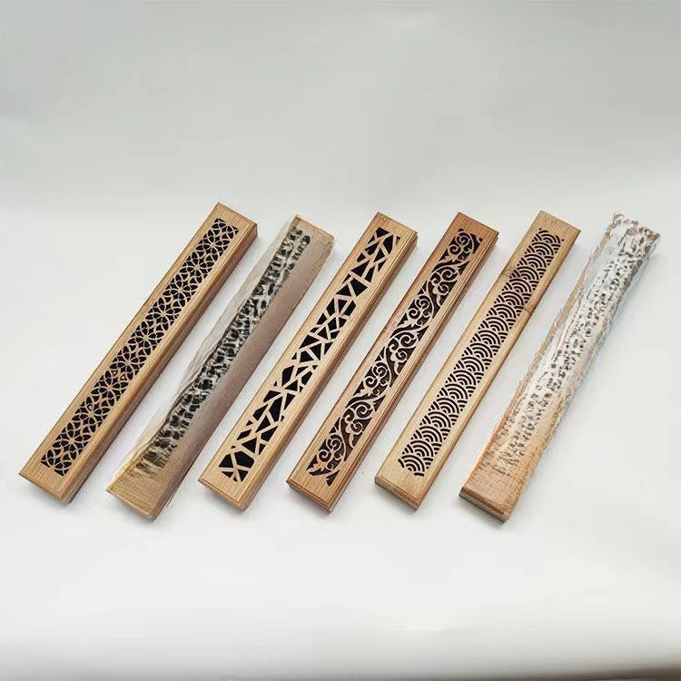 Bamboo Carved Incense Box