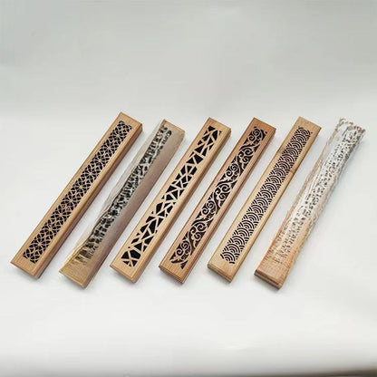 Bamboo Carved Incense Box