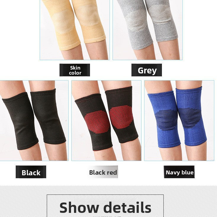 Bamboo charcoal elastic knee pad