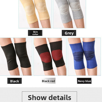 Bamboo charcoal elastic knee pad