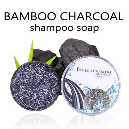 Bamboo Charcoal Herbal Shampoo Soap
