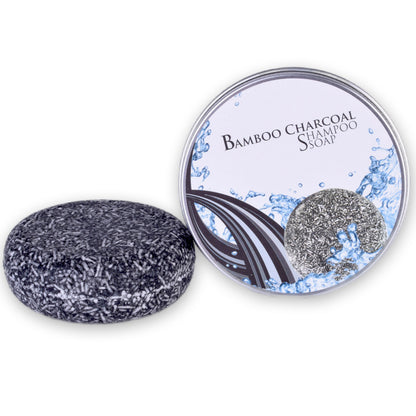 Bamboo Charcoal Herbal Shampoo Soap