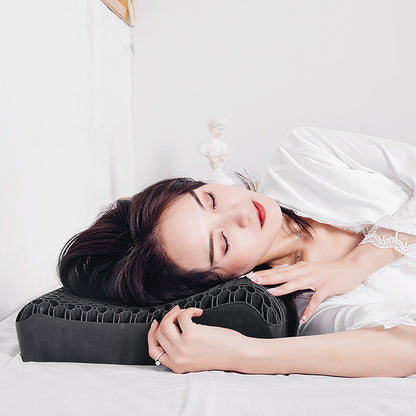 Bamboo Charcoal TPE Gel Honeycomb Pillow