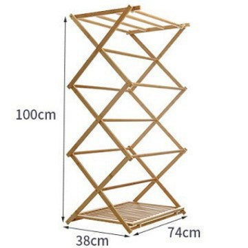 bamboo clothes rack