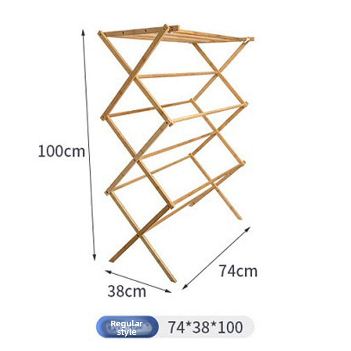 bamboo clothes rack