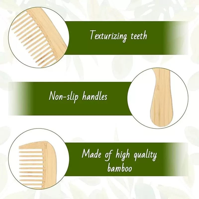 Bamboo comb set
