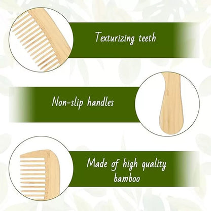 Bamboo comb set