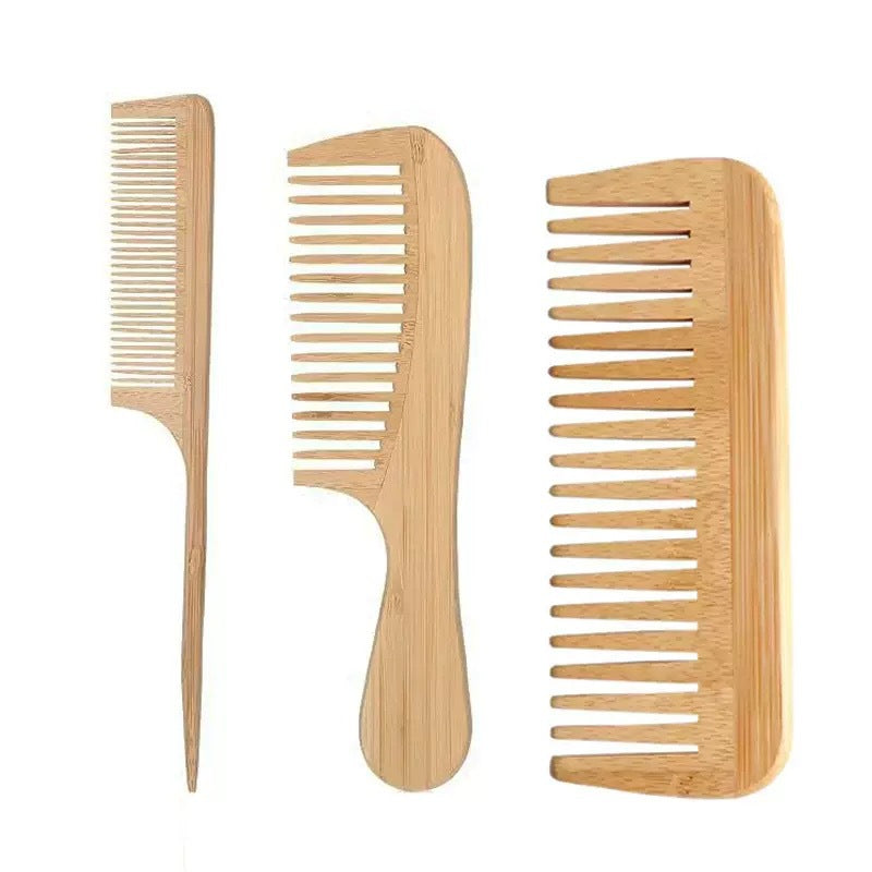 Bamboo comb set
