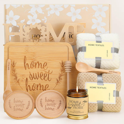 Bamboo Cutting Board and Spatula Gift Set