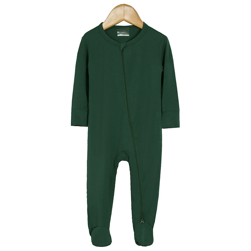 Bamboo Fiber Baby Crawling Suit