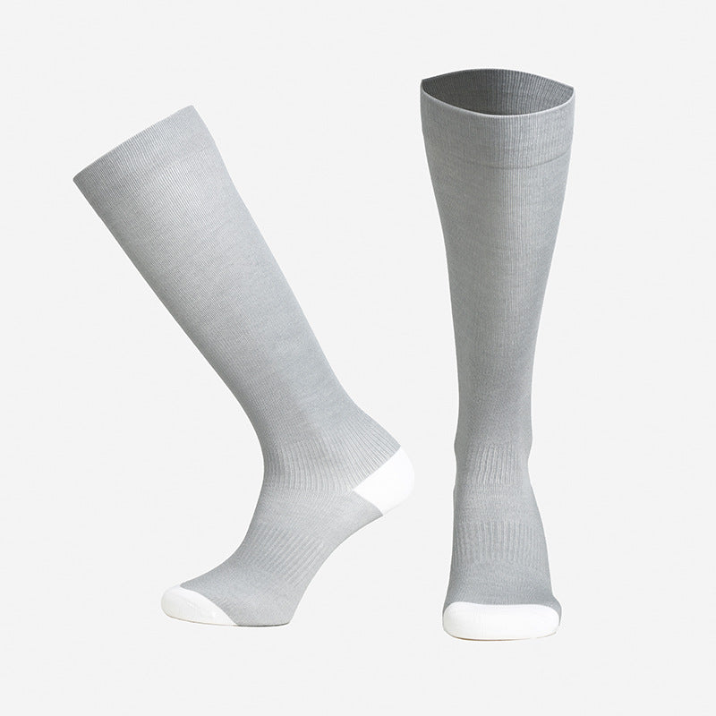 Bamboo Fiber Compression Mid-Calf Sports Socks