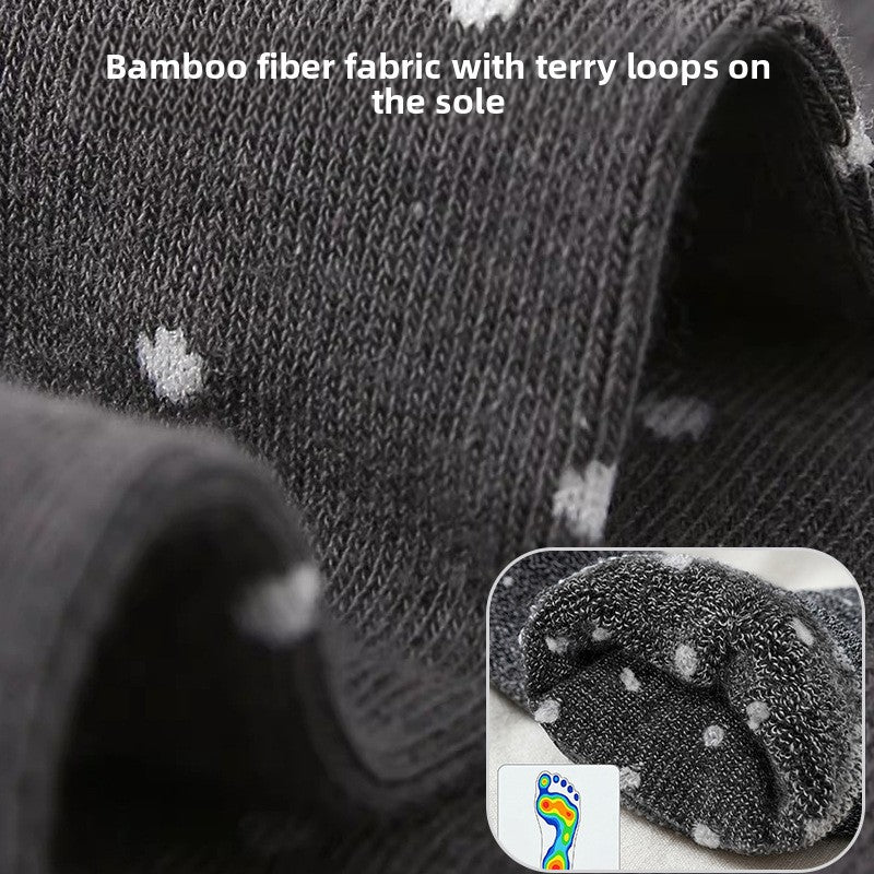 Bamboo Fiber Compression Sport Socks for Running and Training