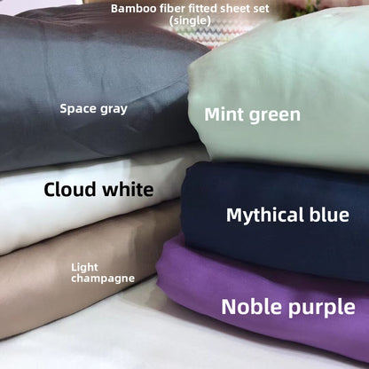 Bamboo Fiber Cooling Bed Sheet
