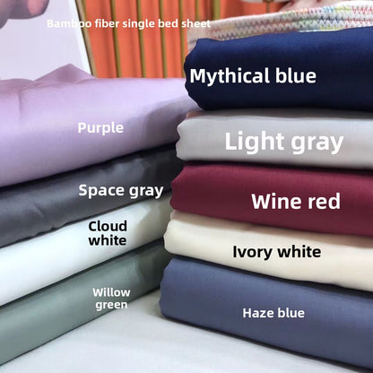 Bamboo Fiber Cooling Bed Sheet
