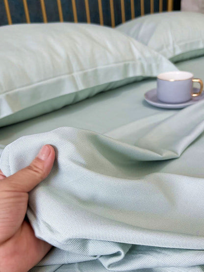 Bamboo Fiber Cooling Bed Sheet Set