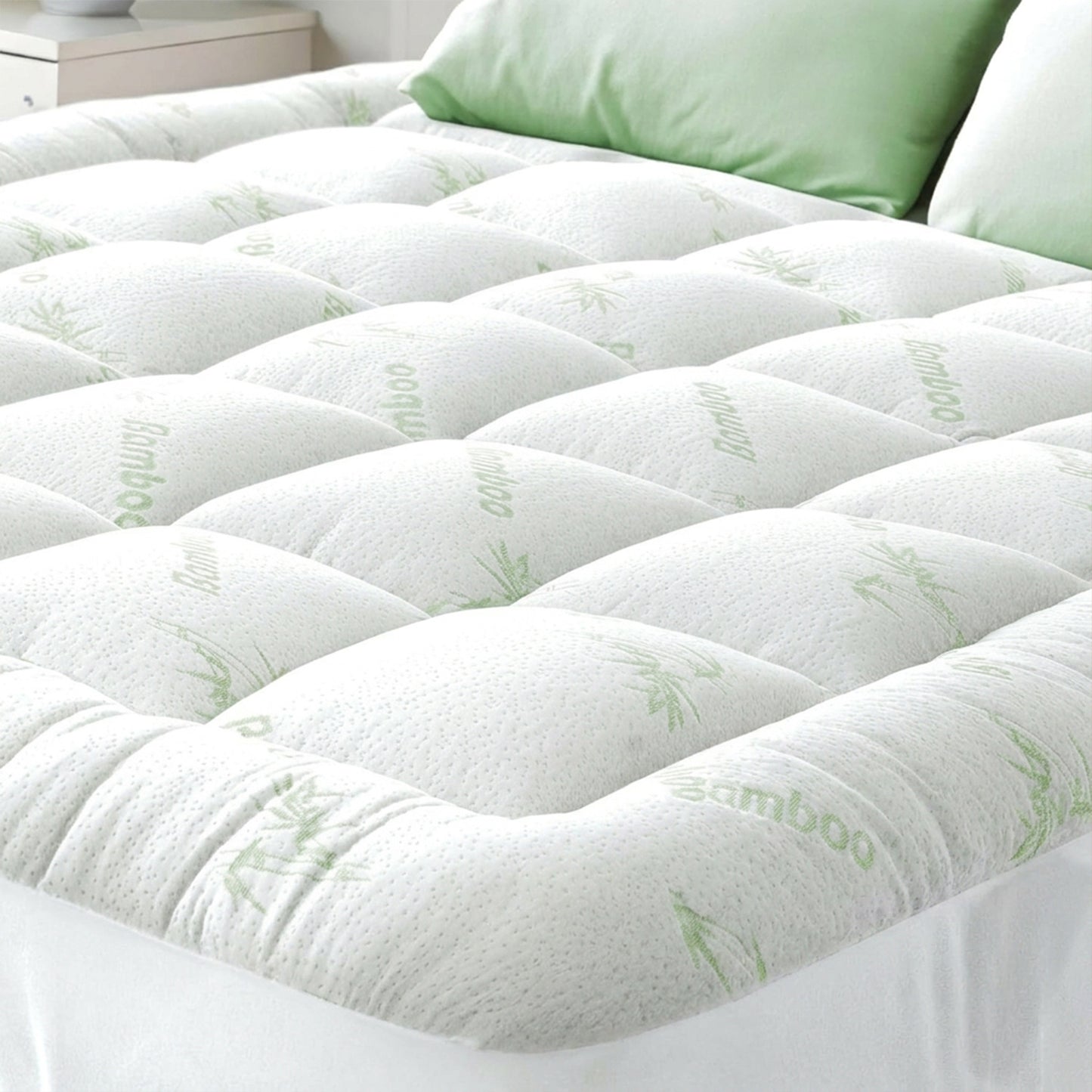 Bamboo Fiber Cooling Mattress Topper