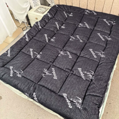 Bamboo Fiber Cooling Mattress Topper