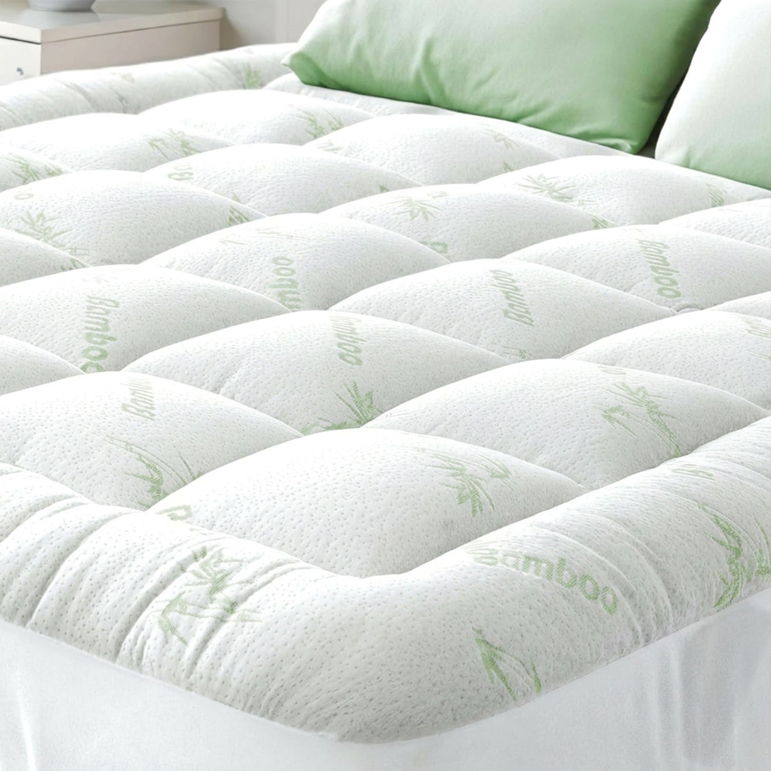 Bamboo Fiber Cooling Mattress Topper