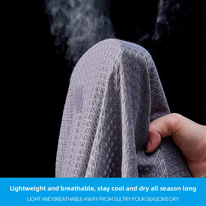 Bamboo Fiber Cooling Waffle Blanket