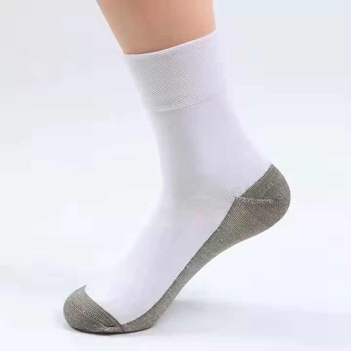 Bamboo fiber copper ion socks