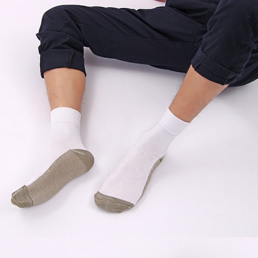 Bamboo fiber copper ion socks