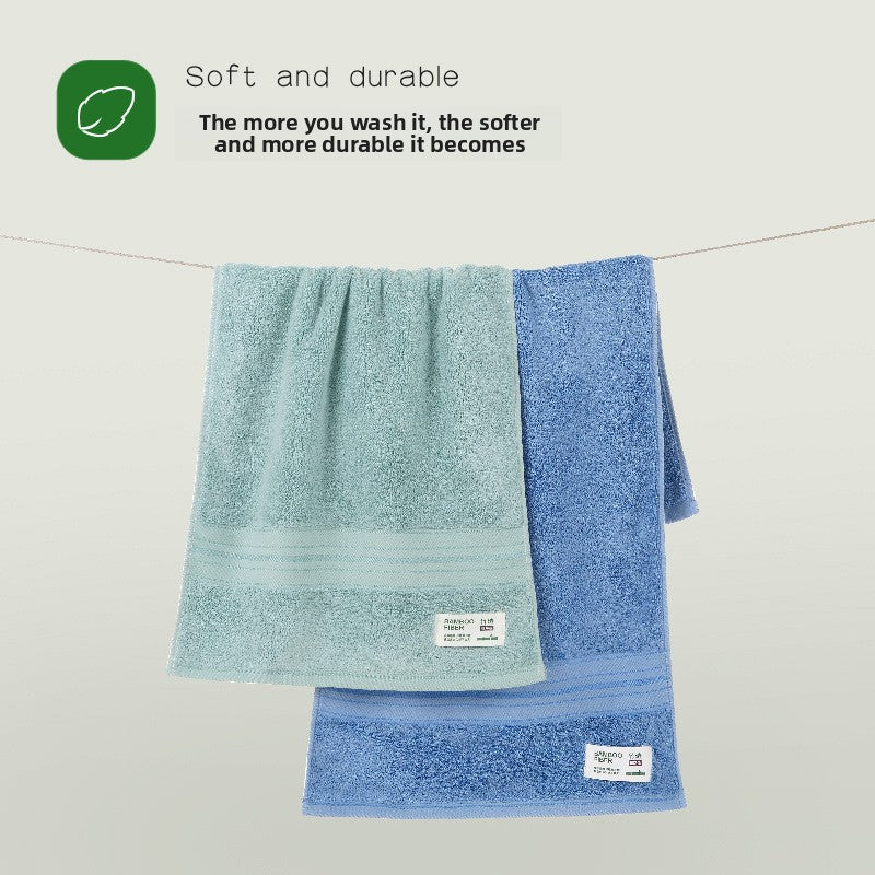 Bamboo Fiber Face Towel Absorbent Household