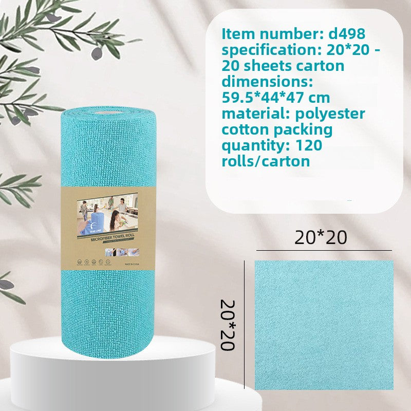 Bamboo fiber lazy washcloth