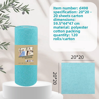 Bamboo fiber lazy washcloth
