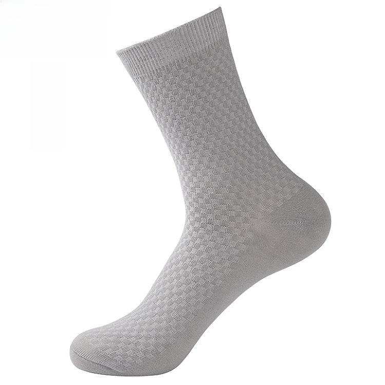Bamboo Fiber Mid-Calf Men's Socks