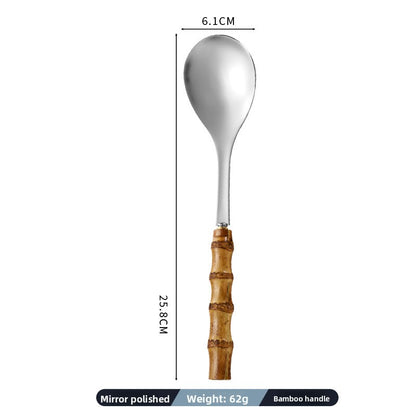 Bamboo Handle Cutlery